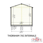 Thornham Summerhouse | 7x7 Shiplap Timber Summerhouse