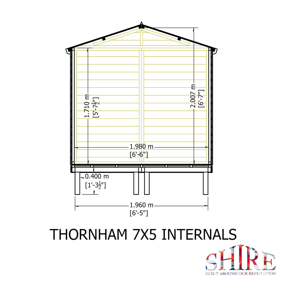 Thornham Summerhouse | 7x7 Shiplap Timber Summerhouse