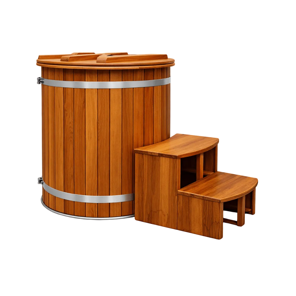 KOVE Cedar Ice Bath – Upright Cold Plunge