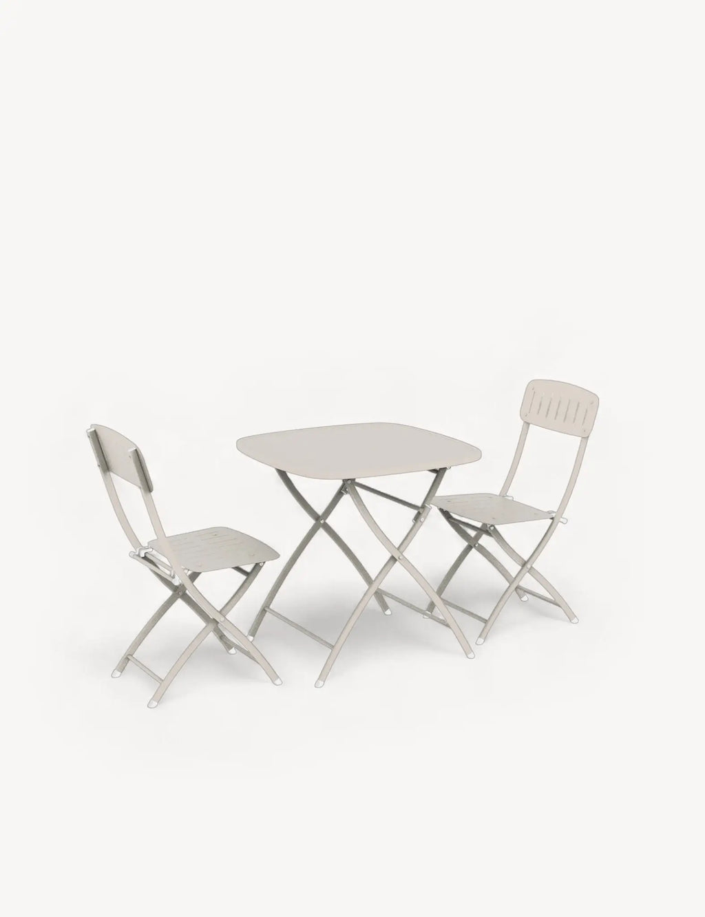 Royalcraft Venice 2 Seater Folding Garden Bistro Set | Cashmere | Steel