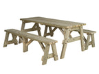 Victoria Picnic Table and Benches Set
