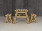 Victoria Space Saving Picnic Table and Benches Set