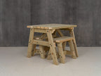 Victoria Space Saving Picnic Table and Benches Set