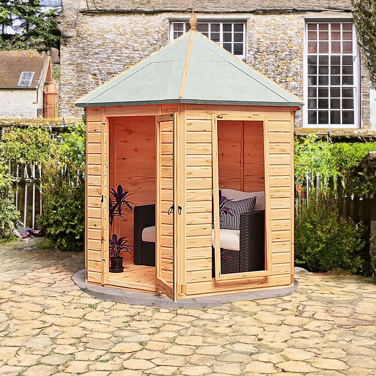 Welburn Summerhouse | 8x7 Shiplap Timber Summerhouse