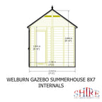 Welburn Summerhouse | 8x7 Shiplap Timber Summerhouse