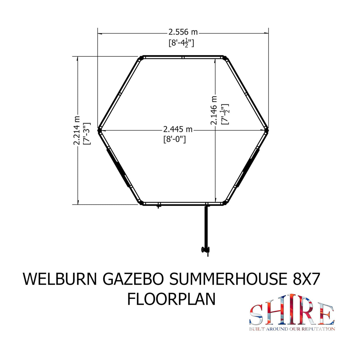 Welburn Summerhouse | 8x7 Shiplap Timber Summerhouse