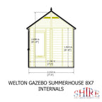 Welton Summerhouse | 8x7 Shiplap Timber Summerhouse