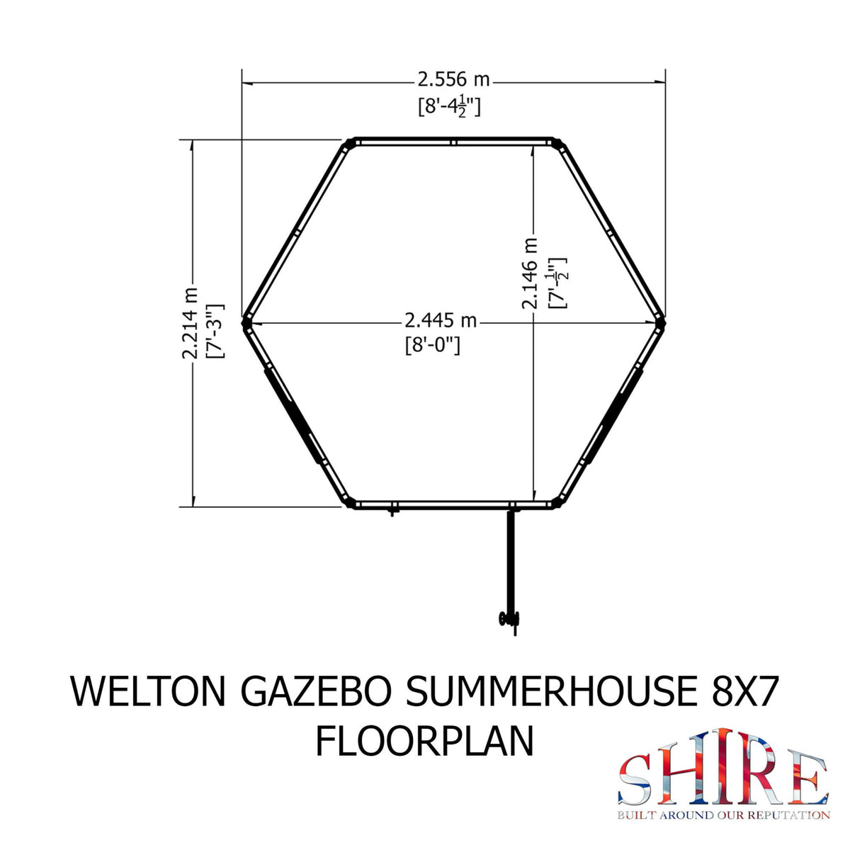 Welton Summerhouse | 8x7 Shiplap Timber Summerhouse
