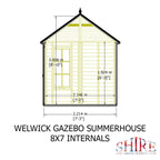 Welwick Summerhouse | 8x7 Shiplap Timber Summerhouse