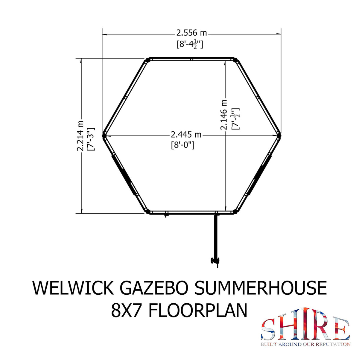 Welwick Summerhouse | 8x7 Shiplap Timber Summerhouse