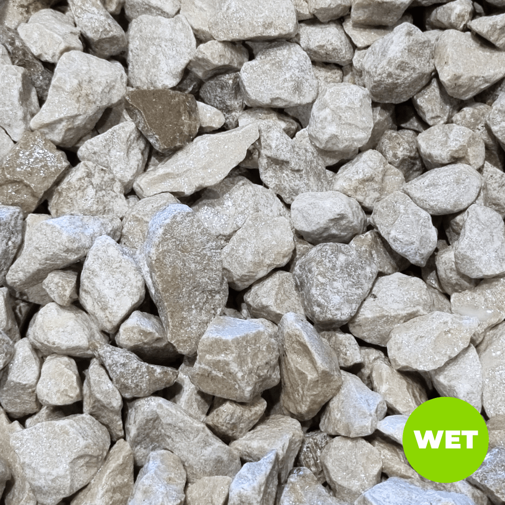 White Grey Limestone Gravel | 10mm or 20mm Decorative Chippings