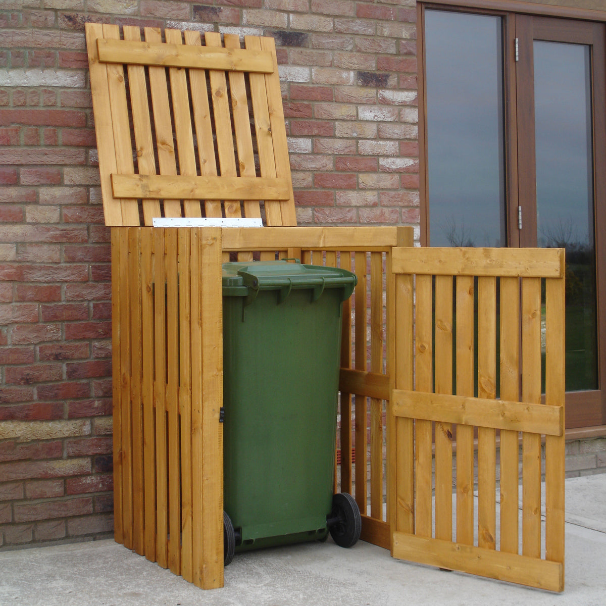 Wheelie Bin Store | 3x3 Pressure Treated Timber Bin Store