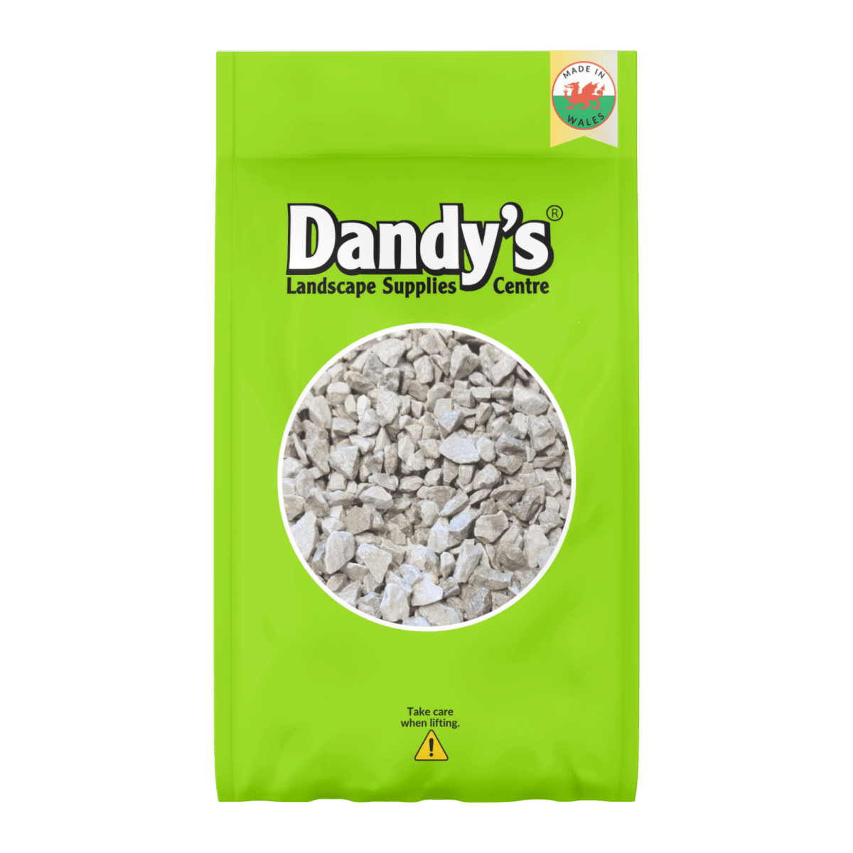White Grey Limestone Gravel | 10mm or 20mm Decorative Chippings
