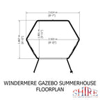 Windermere Summerhouse | 8x6 Shiplap Timber Summerhouse