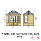 Windermere Summerhouse | 8x6 Shiplap Timber Summerhouse