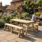 Victoria Picnic Table and Benches Set