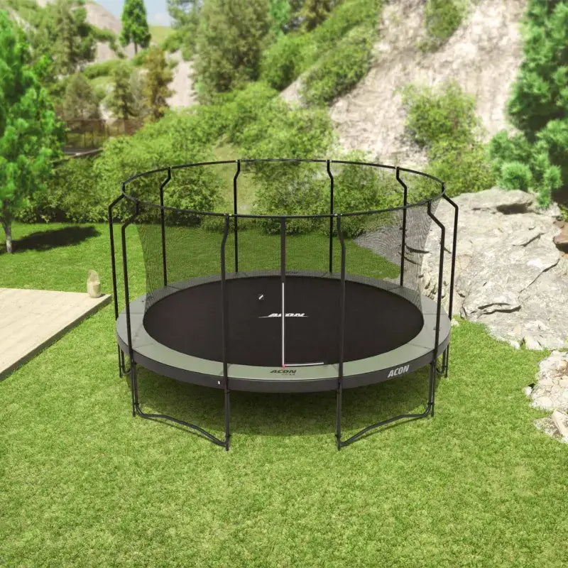 ACON Air 14ft Round Trampoline | Generous Family Jump Zone