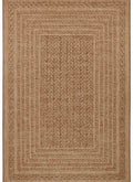 Limonero Indoor Outdoor Rug in beige sisal-look high-low texture
