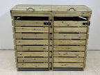 BinBreeze Wheelie Bin Store | 1–4 Bin Pressure Treated Timber Bin Storage