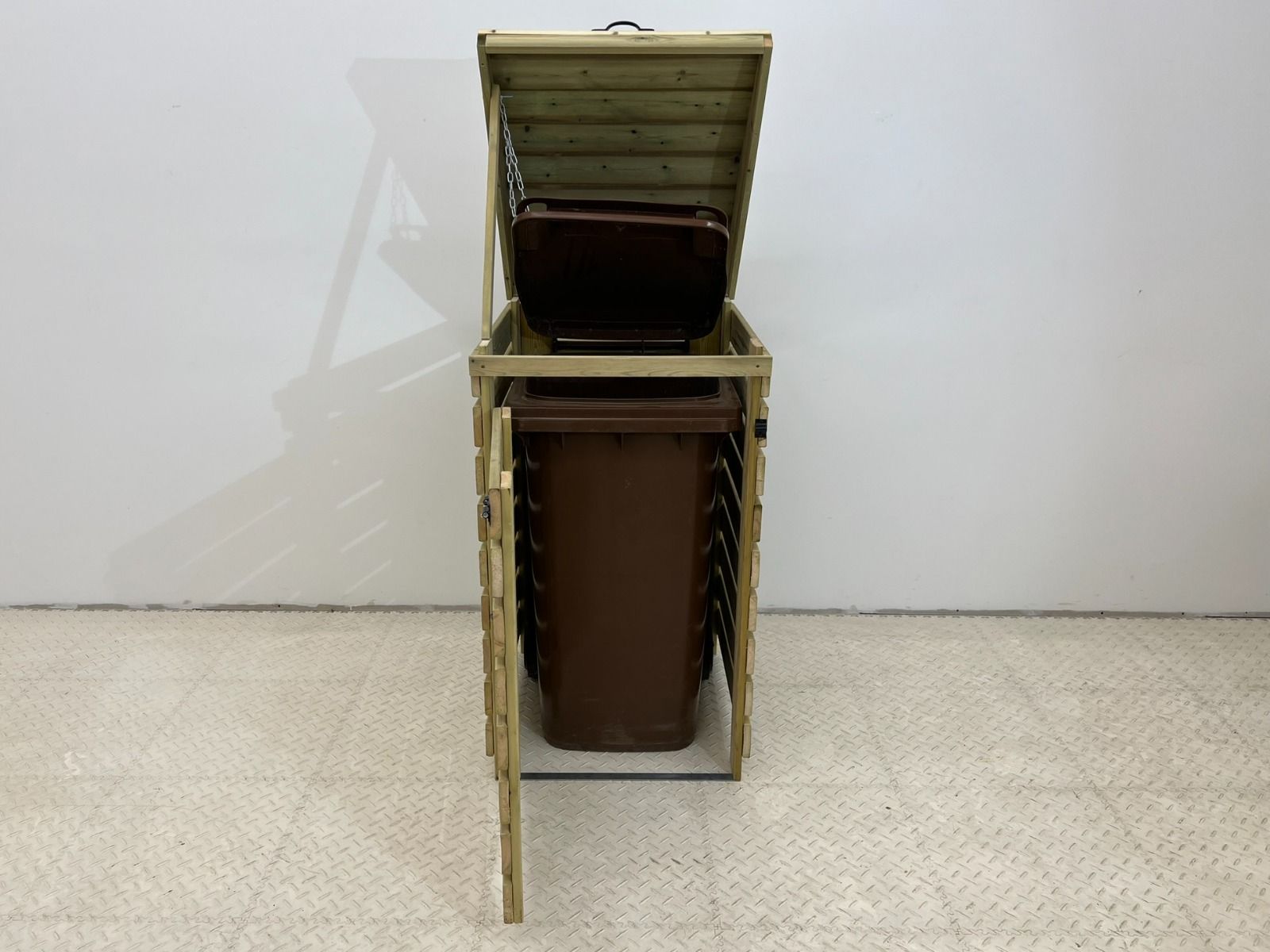 BinBreeze Wheelie Bin Storage Unit | Wooden Bin Store &amp; Hideaway | 1&ndash;4 Bins