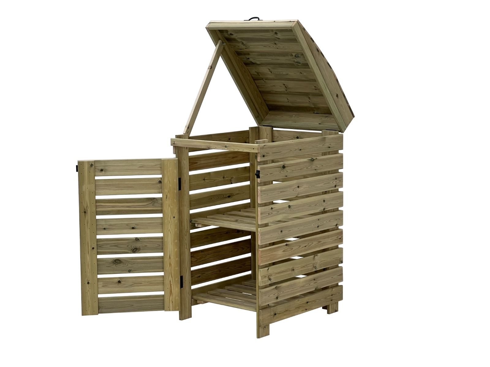 BinBreeze Wheelie Bin Storage Unit | Wooden Bin Store &amp; Hideaway | 1&ndash;4 Bins