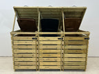 BinBreeze Wheelie Bin Store | 1–4 Bin Pressure Treated Timber Bin Storage