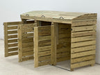 BinBreeze Wheelie Bin Store | 1–4 Bin Pressure Treated Timber Bin Storage