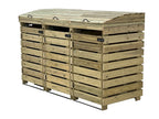 BinBreeze Wheelie Bin Store | 1–4 Bin Pressure Treated Timber Bin Storage