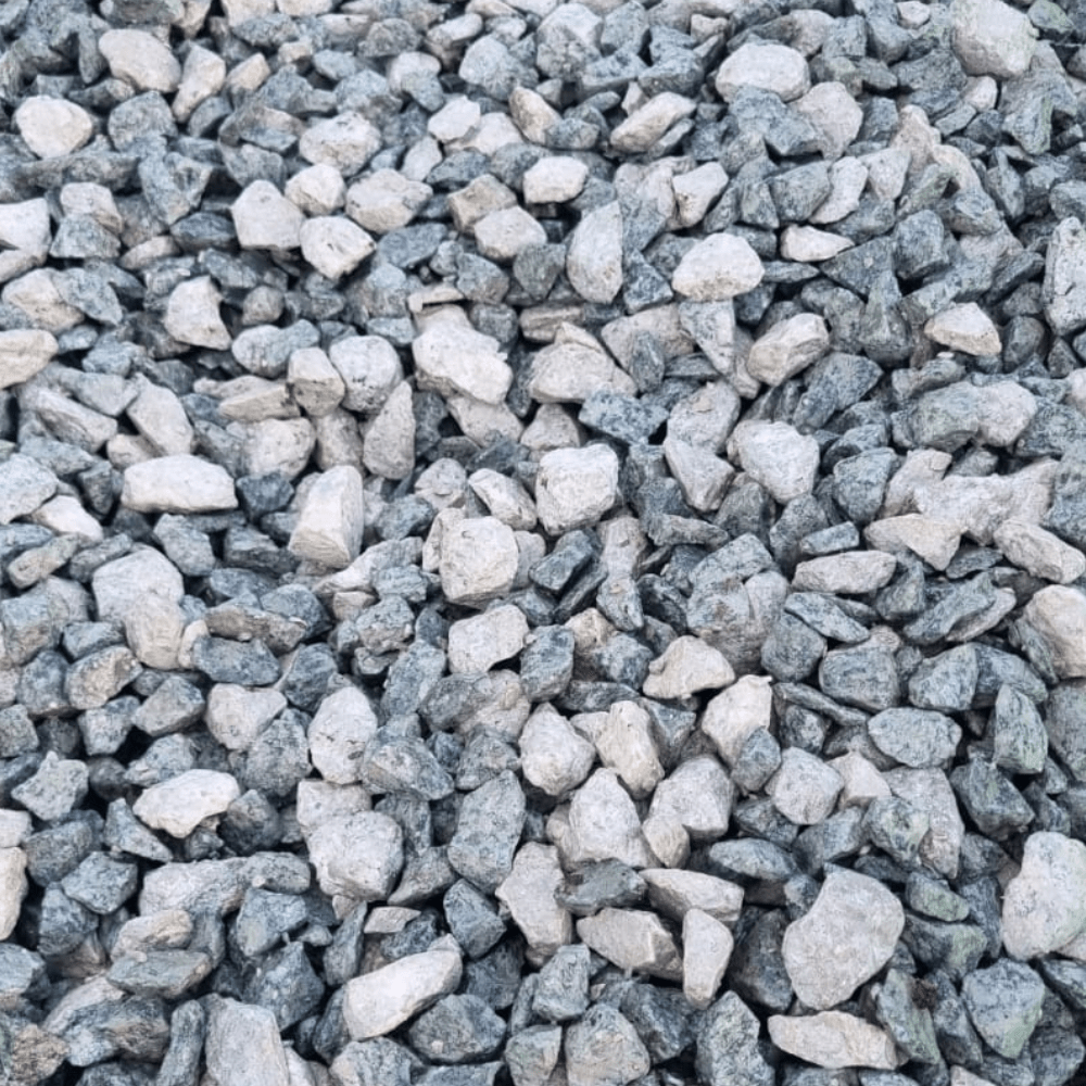 Black & White Limestone Gravel | 20mm Decorative Gravel Chippings