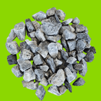 Black Ice Gravel | 20mm Black, Grey & White Marble Chippings