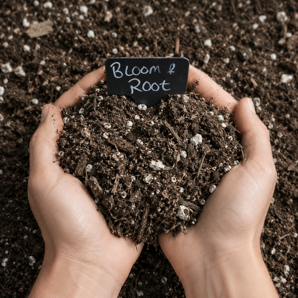 Bloom & Root® Rose Blend Topsoil | pH-Balanced for Roses