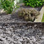Welsh Blue Plum Slate Chippings | 20mm Crushed Slate