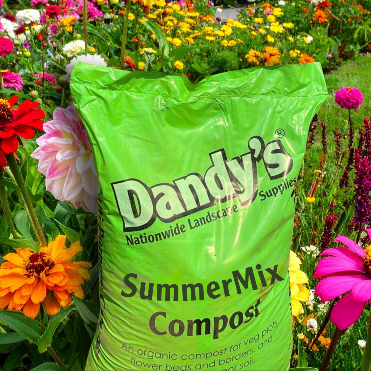 Summermix Compost Mulch | Peat-Free Summer Garden Mulch