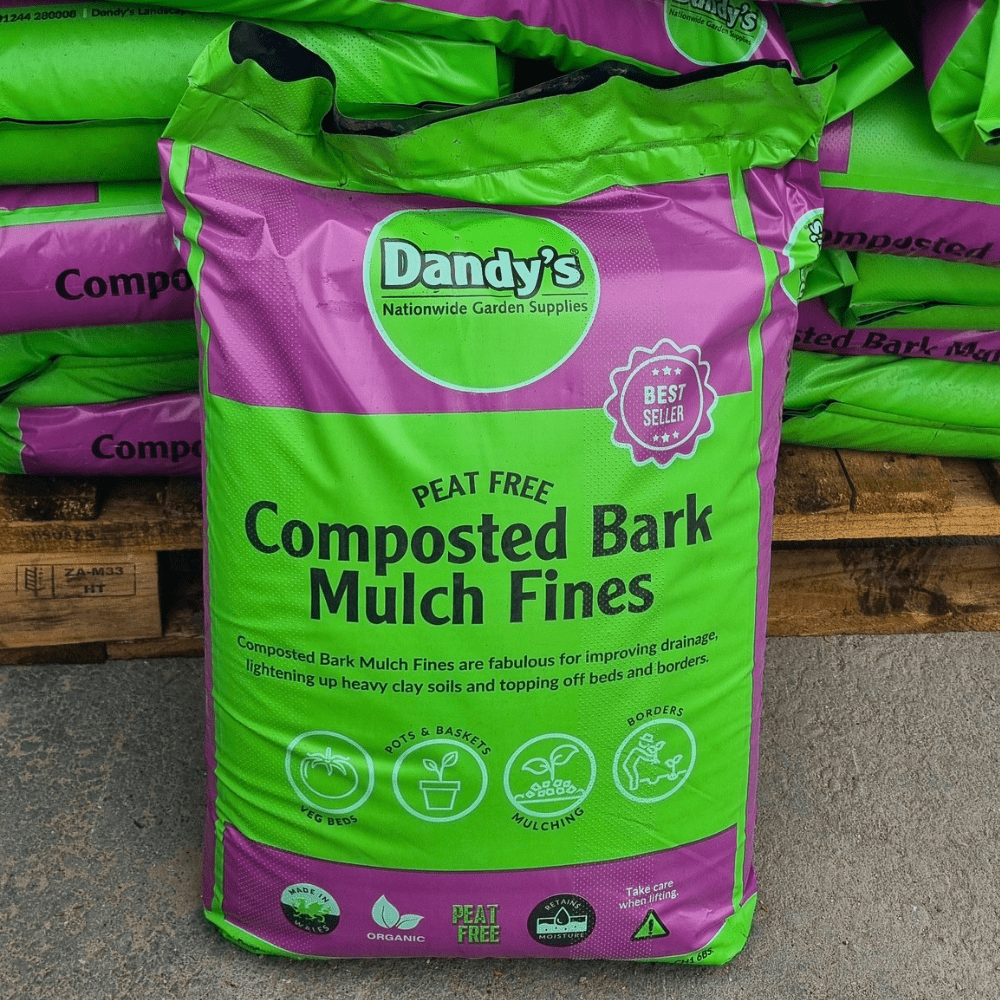Composted Mulch Bark Fines | Soil Conditioner for Clay Soils