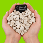 Cotswold Buff Gravel | 10–20mm Creamy Beige Decorative Chippings