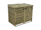 BinHaven Slatted Wheelie Bin Store | 1–4 Bin Ventilated Timber Bin Storage