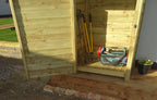 Wooden Garden Tool Storage W-99cm, H-126cm or 180cm, D-88cm