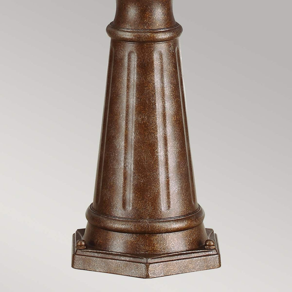 Victorian Avenue Lantern Lamp Post | Aged Bronze | Medium