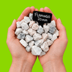 Flamingo Gravel | 20mm Pink Decorative Gravel Chippings