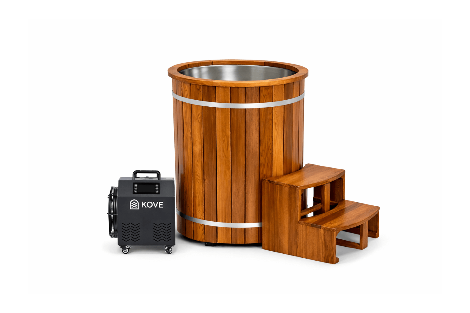 KOVE Cedar Ice Bath – Upright Cold Plunge