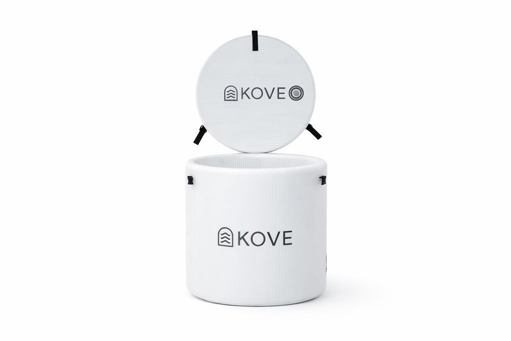 KOVE Core Ice Bath – Premium Upright Cold Plunge - Full Body Immersions - 450L (Chiller Compatible)