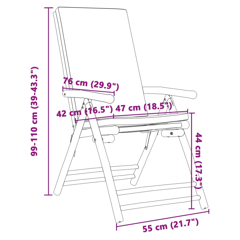 Aura Alcove Dalma Bamboo Folding Garden Bistro Set | 45cm | 2 Colours
