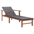 Aura Alcove Jolda Poly Rattan Adjustable Sun Lounger 200cm