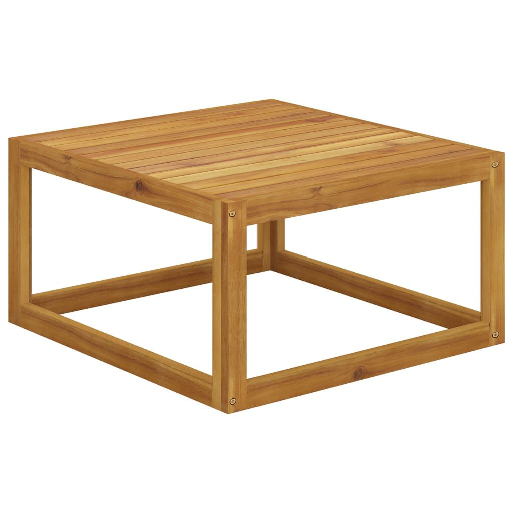 Aura Alcove Brenta Acacia Wood Garden Lounge Set | 68cm Coffee Table