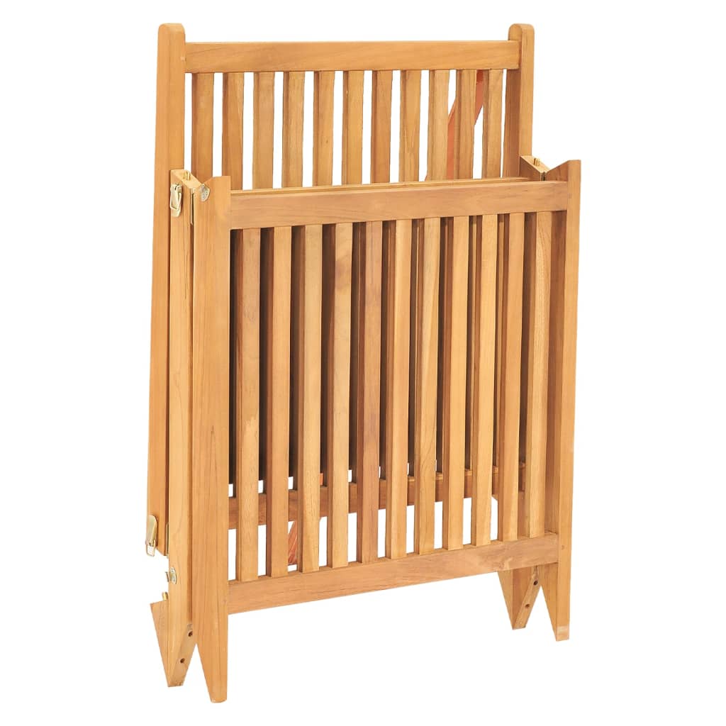 Aura Alcove Vind Teak Wood Folding Sun Lounger | 160cm