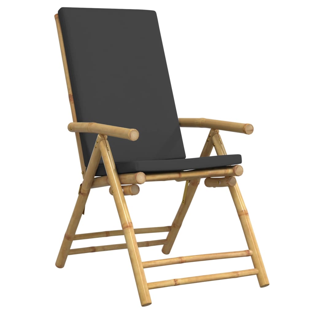 Aura Alcove Dalma Bamboo Folding Garden Bistro Set | 45cm | 2 Colours