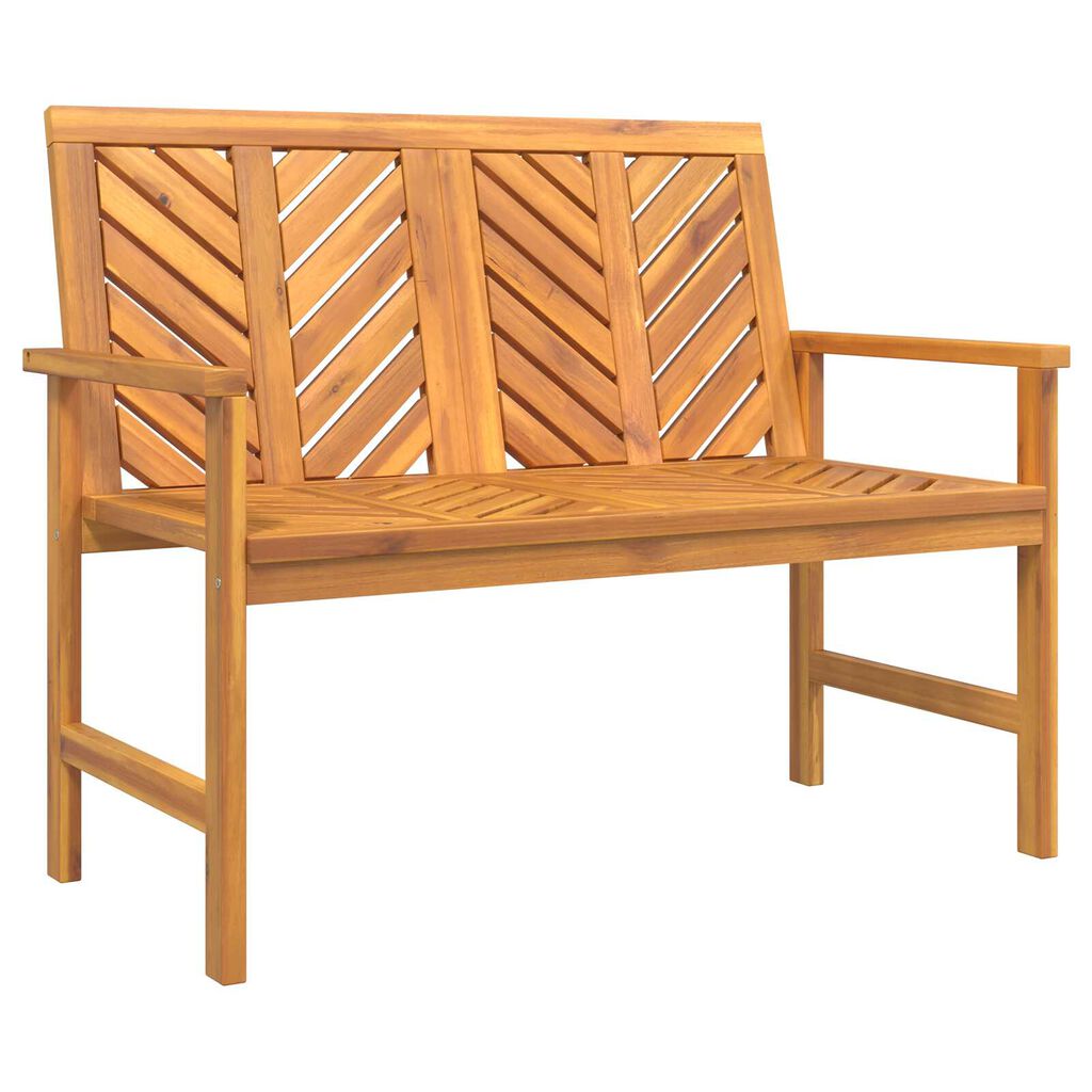 Aura Alcove Hald 4 Piece Acacia Wood Garden Lounge Set | 100cm Coffee Table