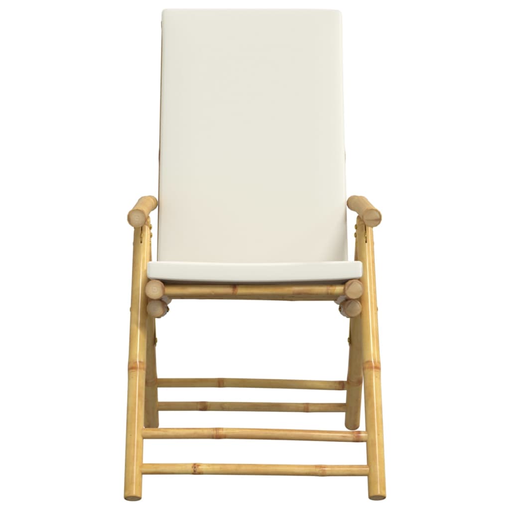 Aura Alcove Dalma Bamboo Folding Garden Bistro Set | 45cm | 2 Colours
