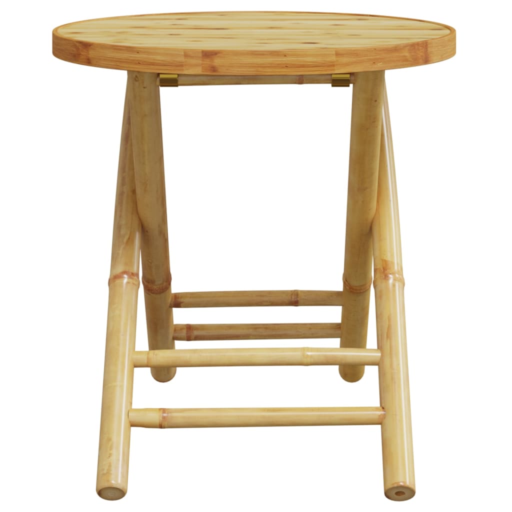 Aura Alcove Dalma Bamboo Folding Garden Bistro Set | 45cm | 2 Colours
