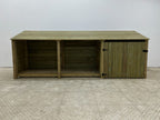 Wooden Garden Tool Storage W-335cm, H-126cm or 180cm, D-88cm